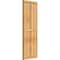 Ekena Millwork Framed Board-n-Batten Shutters, Rough Sawn Western Red Cedar, 21 1/2W x 61H, PR RBF06S21X061RWR - alternate 2